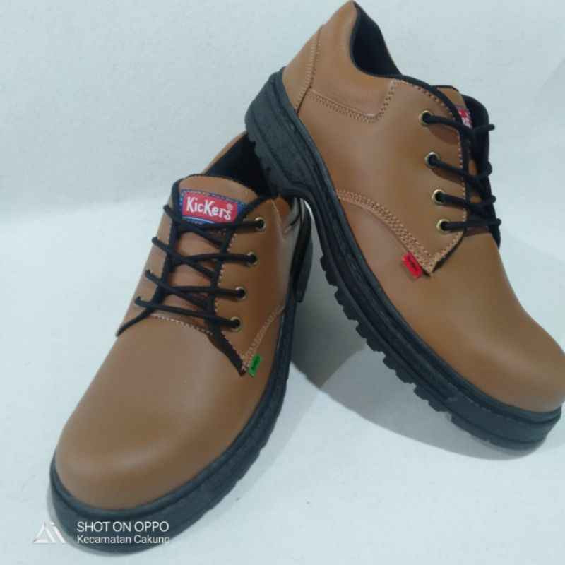 sepatu safety pendek tali