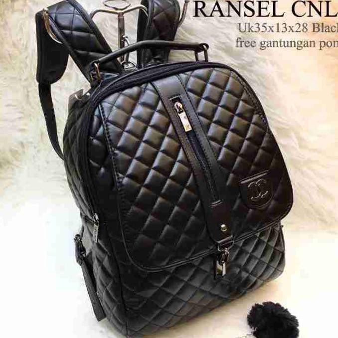 Tas Pesta Murah Ransel Chanel(Tas Bag,Tas Fashin Wanita,Tas Import,Tas Ransel Sekolah) Terlaris