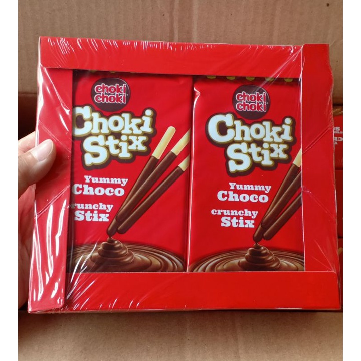 

distributor agen cemilan makanan ringan snack biskuit choki choki stix crunchy stix box murah