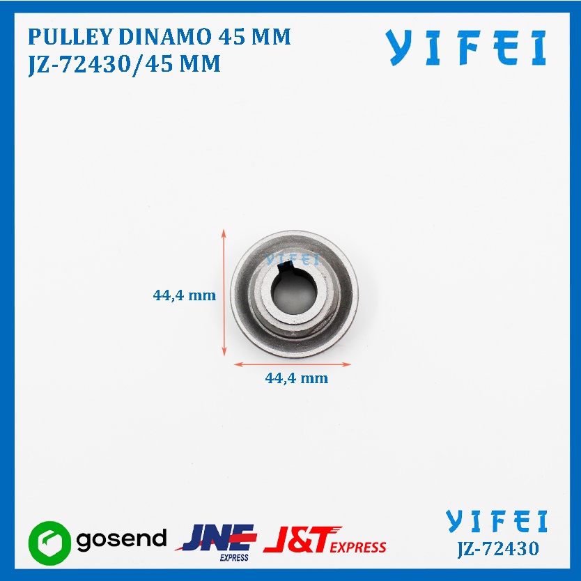 Pulley / Poli / Poly Dinamo Mesin Jahit Industri YIFEI-72430 - 45