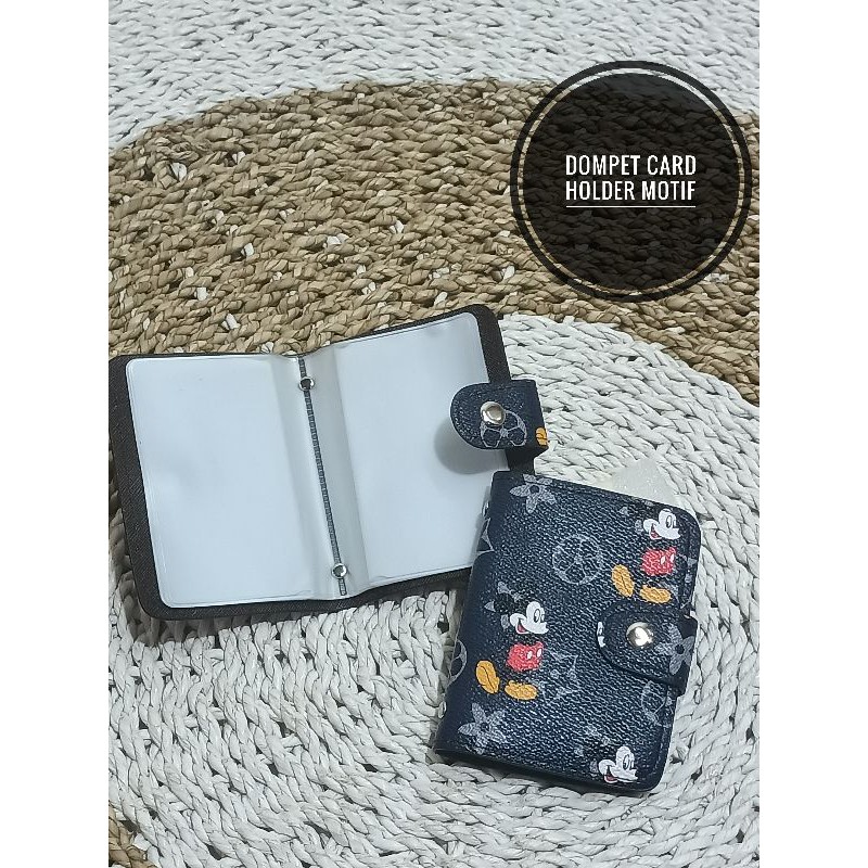 

CARD HOLEDER MOTIF