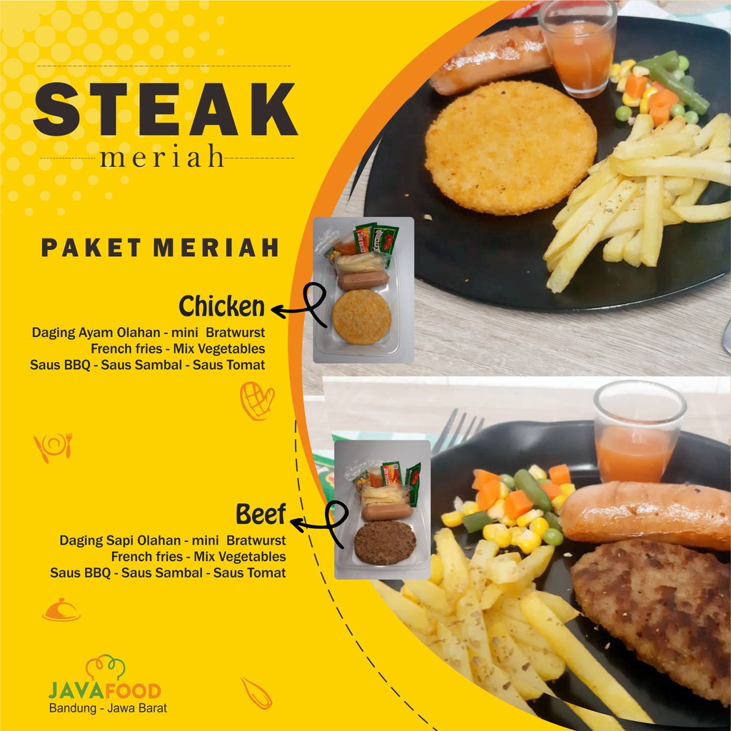 

PAKET MERIAH STEAK MURAAH DAN ENAKK