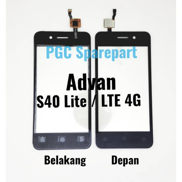 Original Touchscreen Ts Advan S40 Lte 4g Atau S 40 Lite Shopee Indonesia