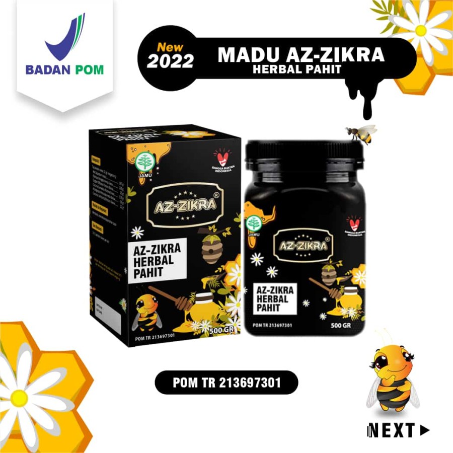 Madu Az-Zikraa / Herbal Super 500gr Asli Original / herbal super