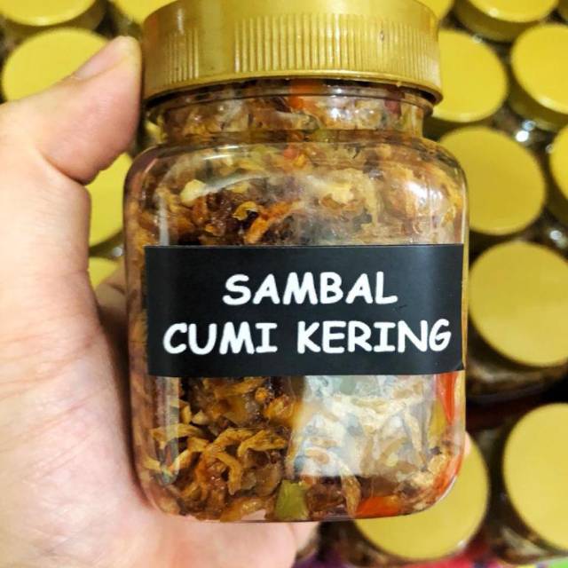 

Sambal cumi asin kering d'Kokie