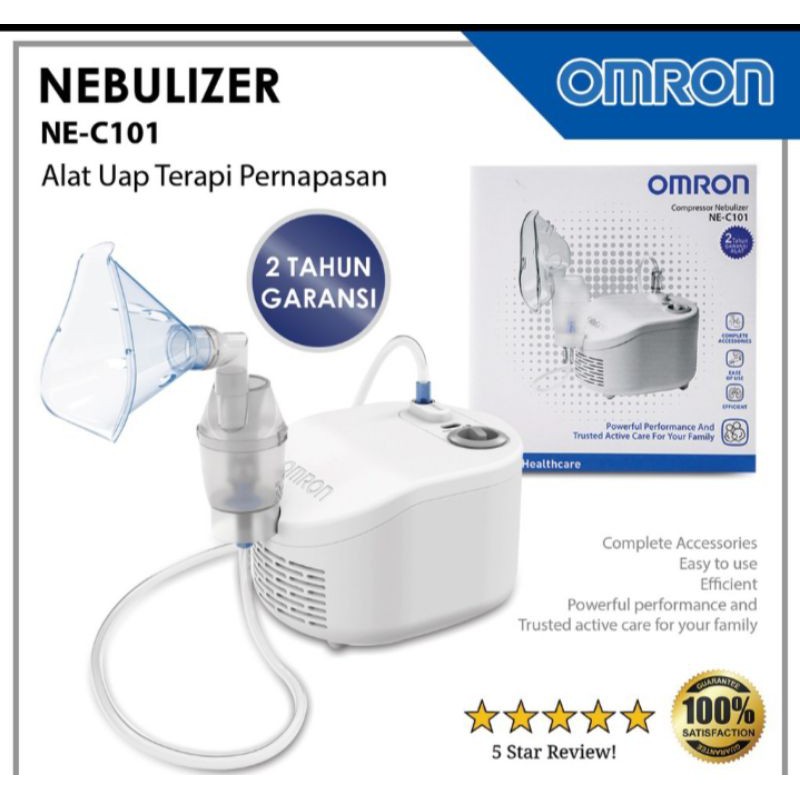 NEBULIZER OMRON NE-C101 ORIGINAL / NEBUL OMRON C101 / ALAT NEBUL ALAT UAP INHALASI OMRON MURAH