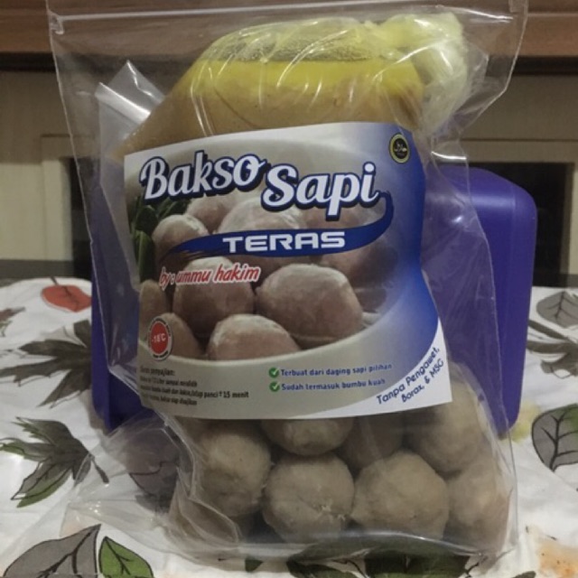 

Bakso Sapi Ayam Bakso Teras Homemade Sehat Tanpa Msg