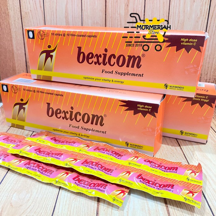 BEXICOM Multivitamin + Vitamin C 500 mg box 100 kaplet