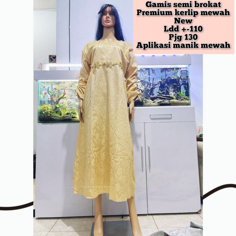 GAMIS PREMIUM GAMIS MEWAH GAMIS BUTIK GAMIS BRUKAT MANIK