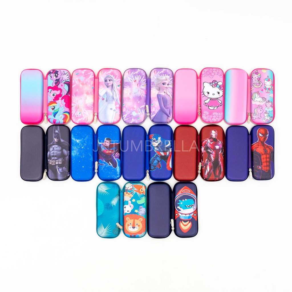 Kotak Pensil Anak / Tempat Pensil Anak Hardcase Smiggle Mini Karakter