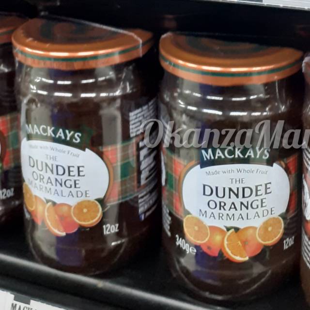 

Mackays Dunde Orange Marmalade 340gr