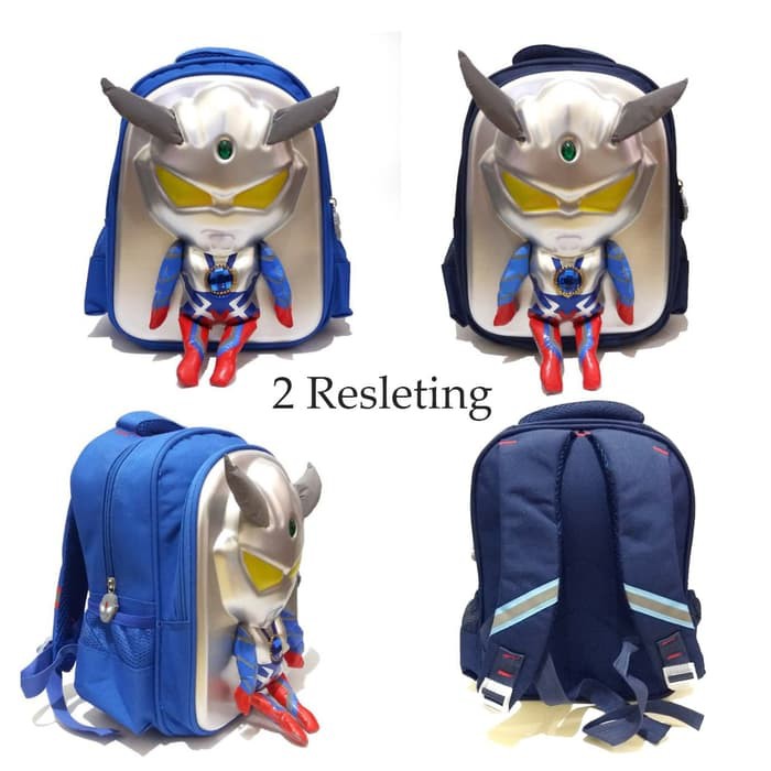 Tas Anak Sd Smp Ransel Punggung Sekolah Remaja Abg Koper Set Kope GC669  Tk Ultraman Robot Kaki Kar