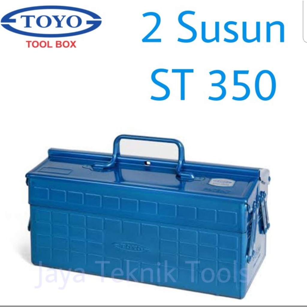 Jual Tool Box Toyo ST 350 2 Dua Susun Besi Metal Kotak Perkakas Tray ...