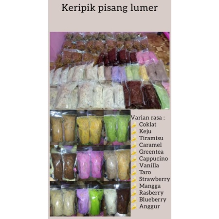 KERIPIK PISANG LUMER