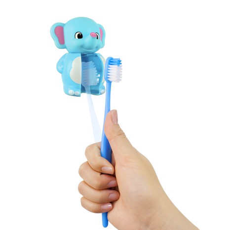 Flipper Tooth Brush Cover Elephant Tempat Sikat Gigi Lucu Bentuk Gajah