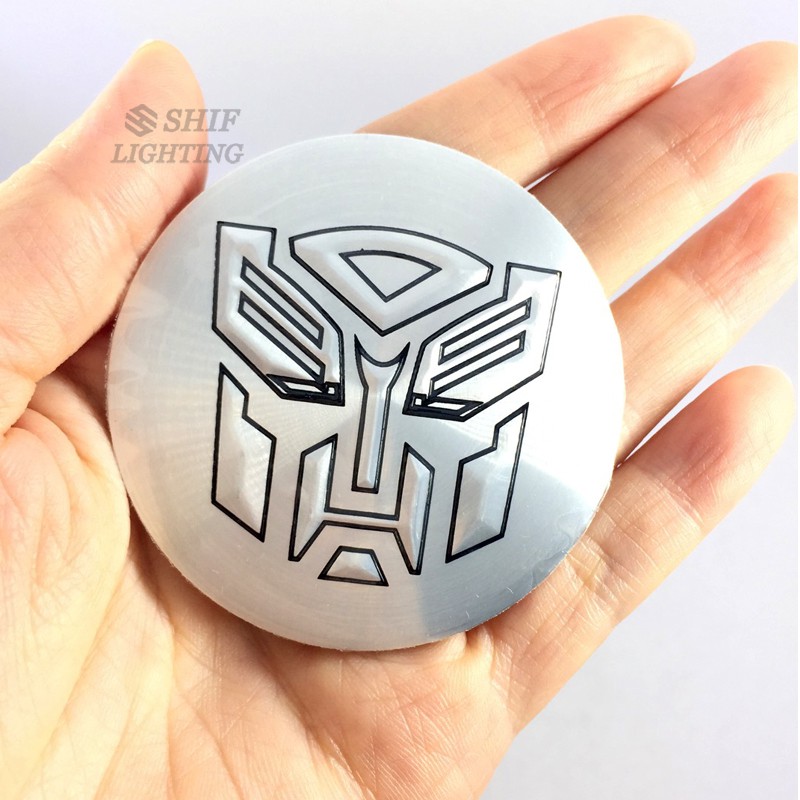 Stiker Emblem Logo Transformer 4x56mm Untuk Velg Hub Mobil