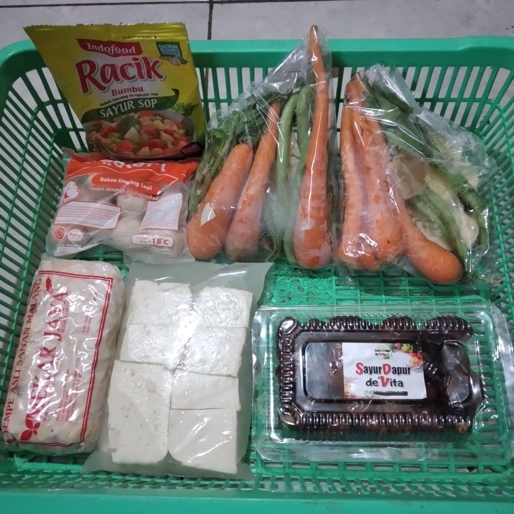 Parcel Sayuran Hemat 1. Sayur Sop Lengkap