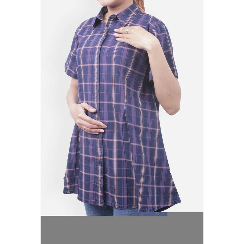 Kemeja Pendek Wanita Emba Ladies