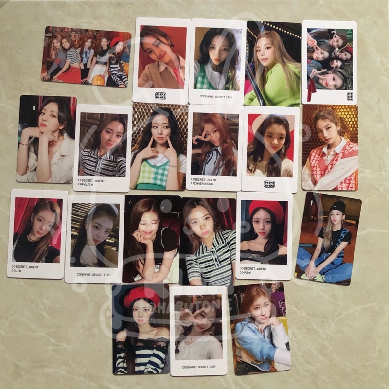 [READY STOCK] ITZY TRADING CARD CSI CODENAME SECRET ITZY (BACA DESKRIPSI)