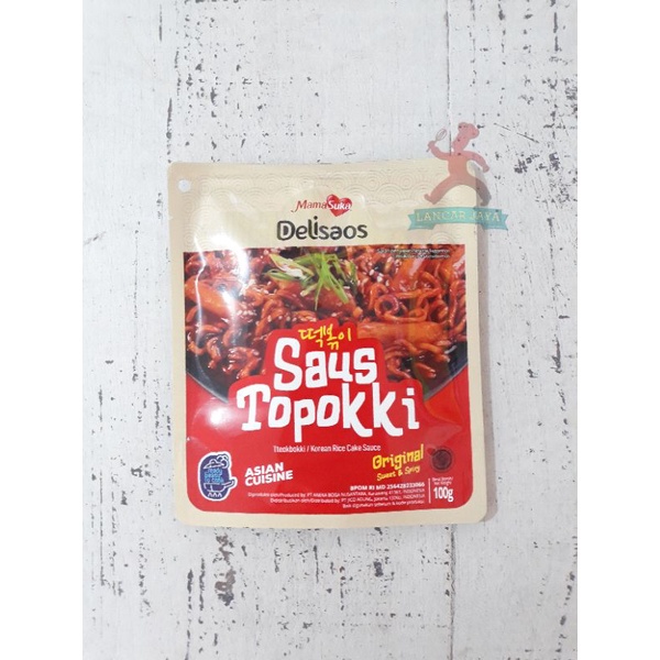 

Delisaos Saus Topokki Original 100gr