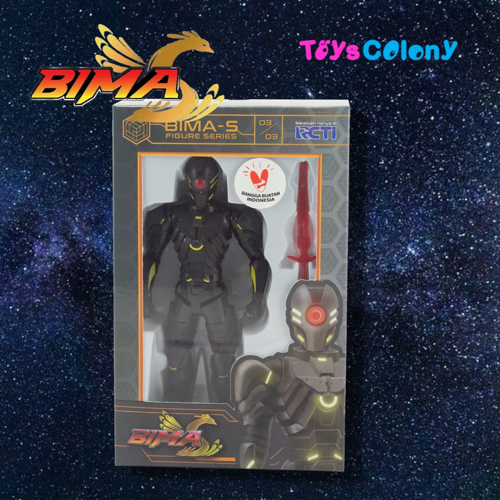 BIMA S ACTION FIGURE SERIES 17CM-BIMA S EAGLE MASKED WARRIOR RKC13003-1