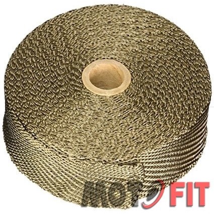 exhaust wrap DEI titanium import USA peredam panas knalpot titanium