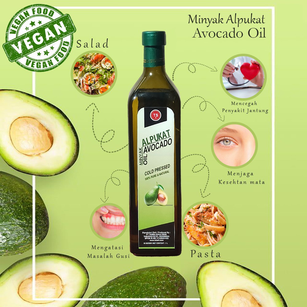 

Minyak Alpukat Avocado Oil 500ml Terdaftar BPOM