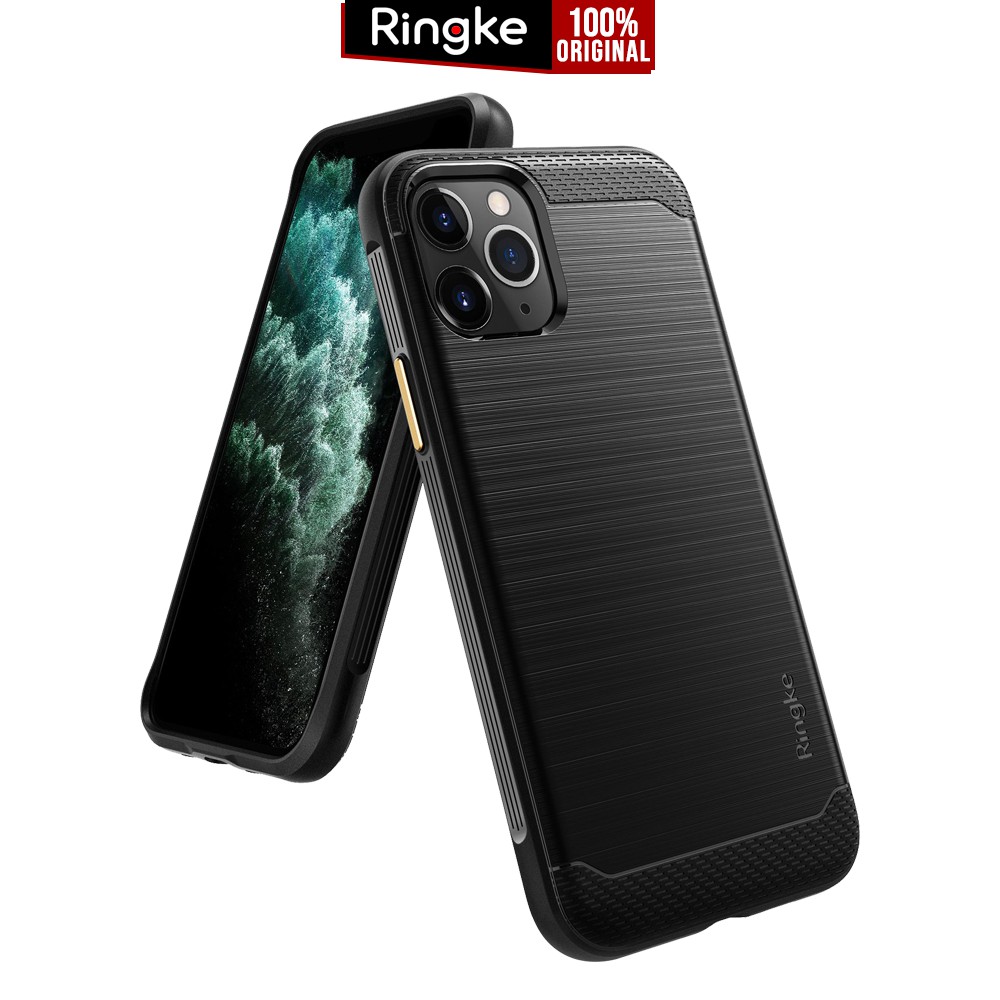 

Case iPhone 11 Pro Max / 11 Pro / 11 Ringke Onyx Softcase Silicone TPU Carbon Fiber Casing