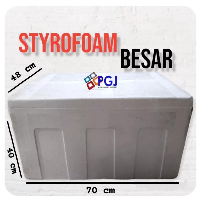 

STYROFOAM BOX BESAR MURAH UK. 60 KG
