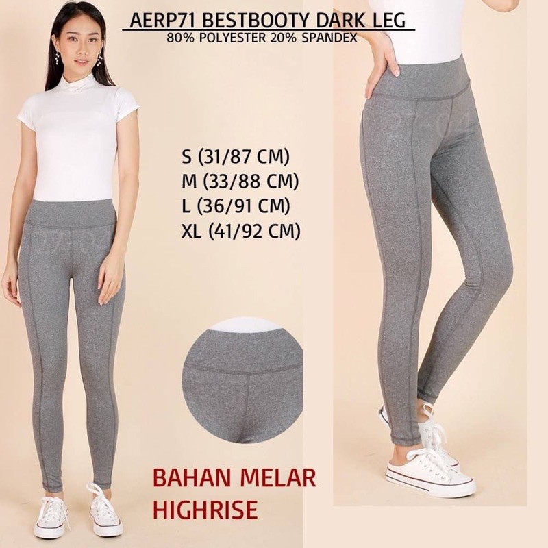 legging wanita highrise (melar) branded AEROPOSTALE original
