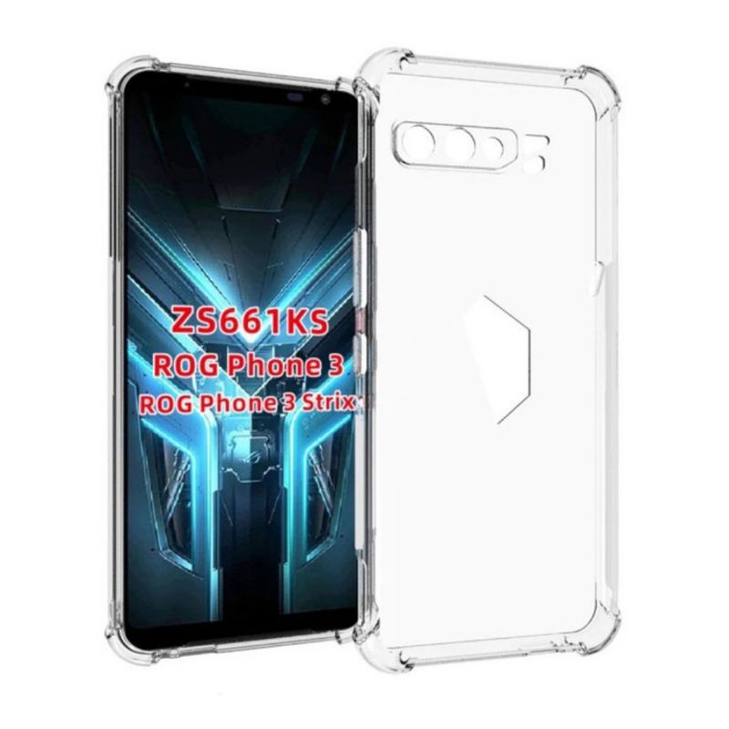 Case Asus Rog Phone 3 Case Anti Crack Shockproof TPU Casing Sarung HP Transparan softcase Anti