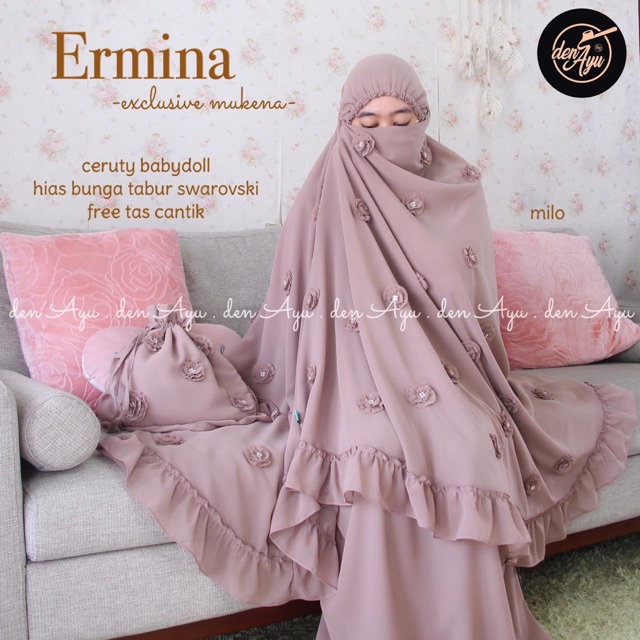 Ermina Exclusive Mukena by Den Ayu