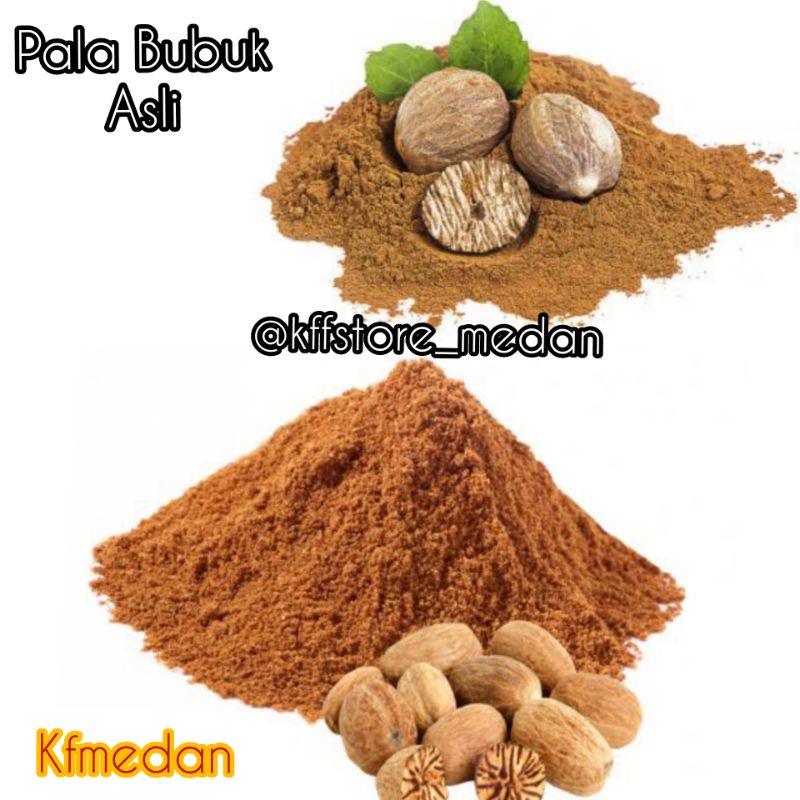 

Pala Bubuk Asli / Nutmeg Powder (per 100gr)