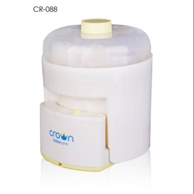 TERLENGKAP Crown Sterilizer CR098 / CR1288 / CR088 /  CR 168 / CR198 / CR698 Multi Function Steam Center + Auto Timer - Steril Botol Multifungsi CR 1288