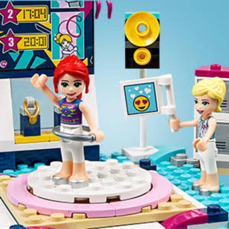 ORI original lego friends stephanie's gymnastics show 41372 bricks bloks balok blocks mainan anak