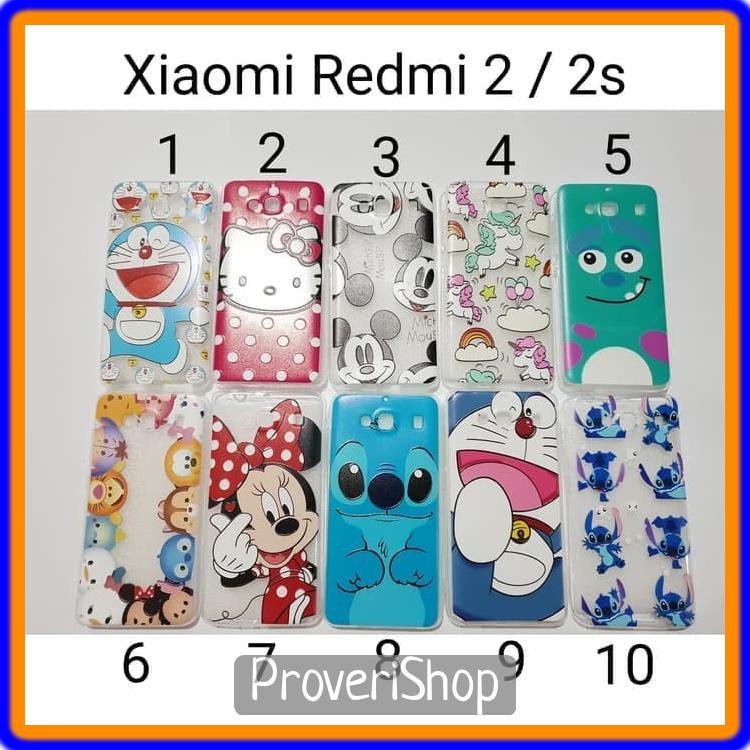 тerвarυ Case Softcase Karakter For Xiaomi Redmi 2 / Softcase Xiaomi Redmi2s ⁙