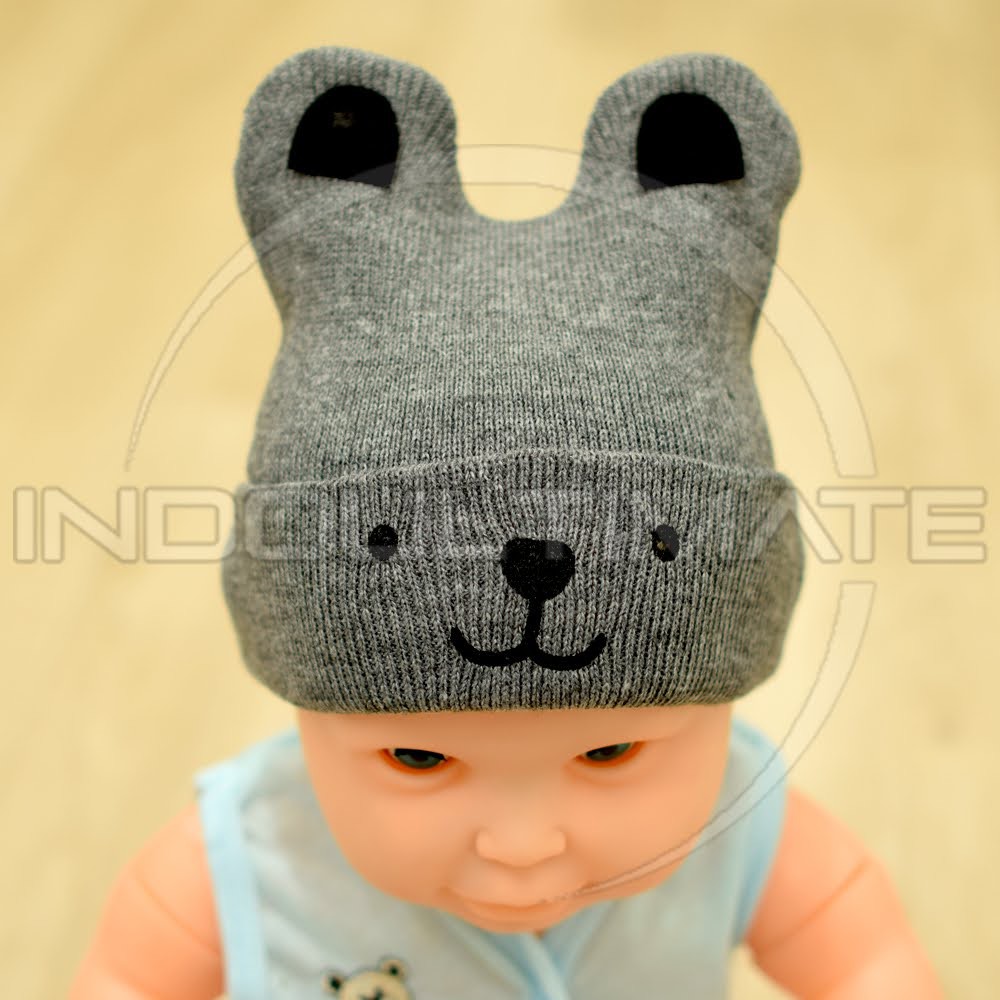 Kupluk Rajut Bayi BH-096 Topi Bayi Lucu Perlengkapan Bayi Topi Anak Topi Kupluk Rajut Bayi