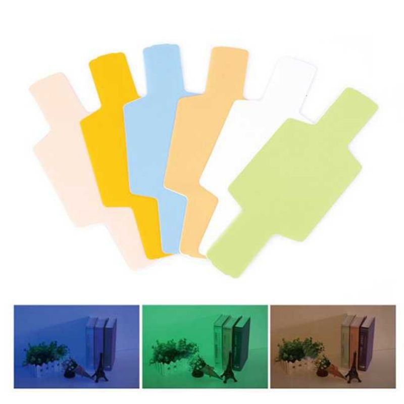 Filter warna diffuser warna difuser warna color filter card diffuser color flash diffuser