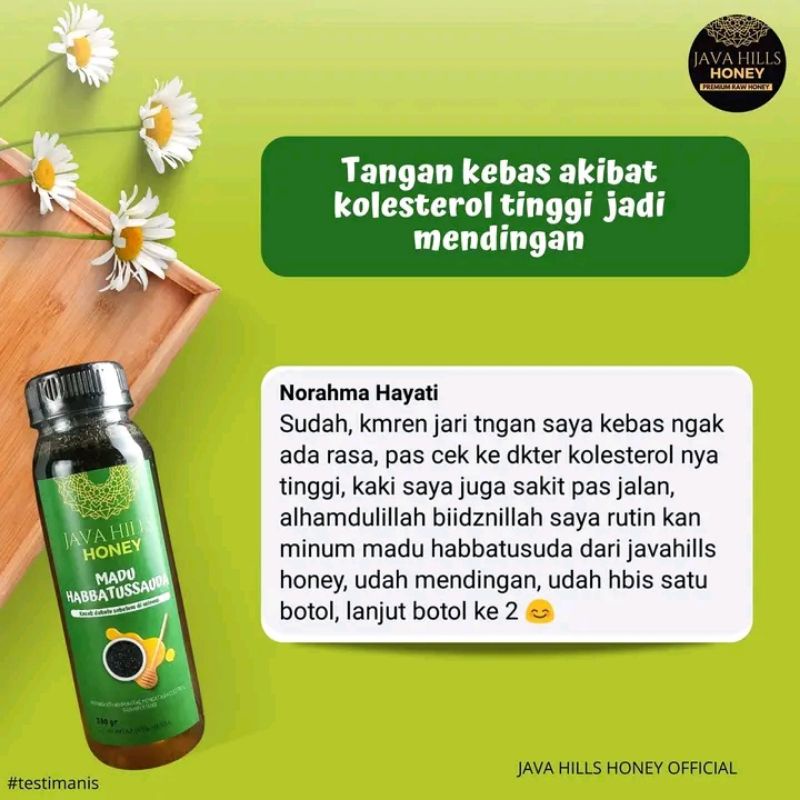 

Herbal Madu Habbatussauda JavaHills Honey