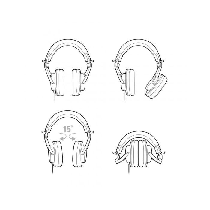 Audio Technica ATH-M30X Professional Monitoring Headphone