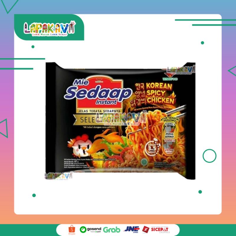 

Mie Sedaap Goreng Korean Spicy