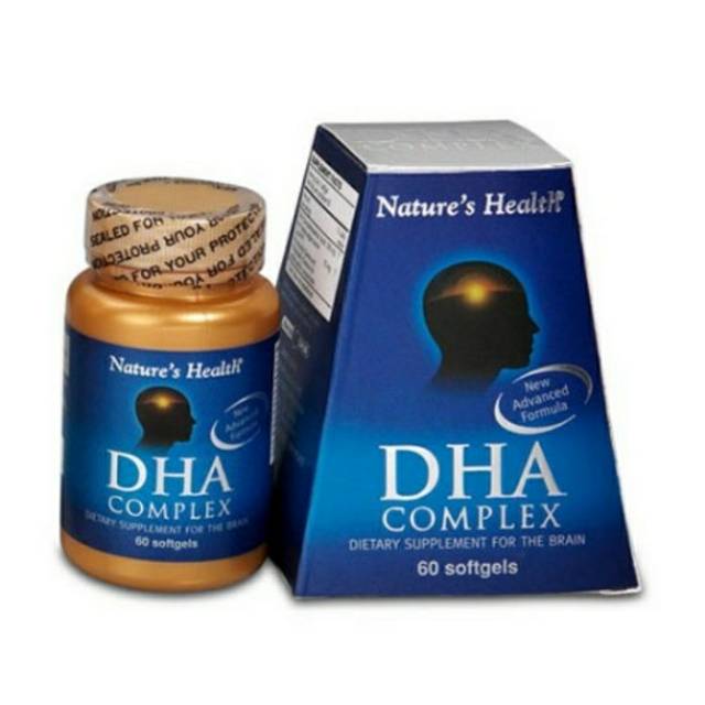 Nature's health DHA complex 60