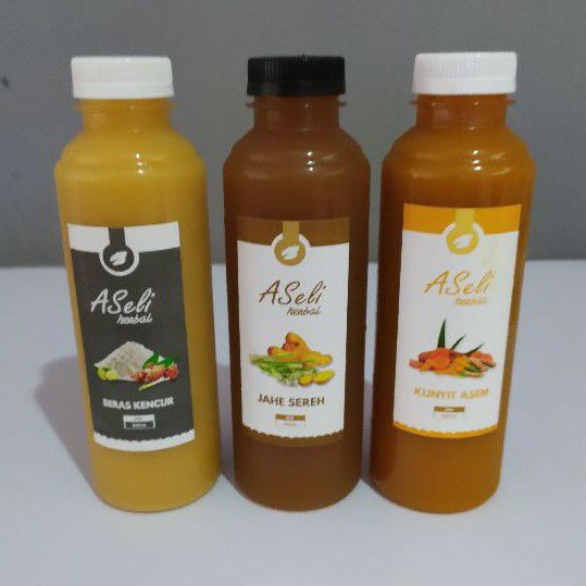 

Minuman Herbal Kunyit Asem, Jahe Sereh dan Beras Kencur ASeli