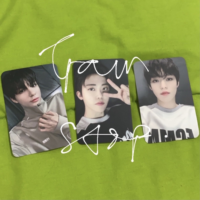 FCMM x NCT DREAM Jaemin Chenle Jeno PC (photocards)