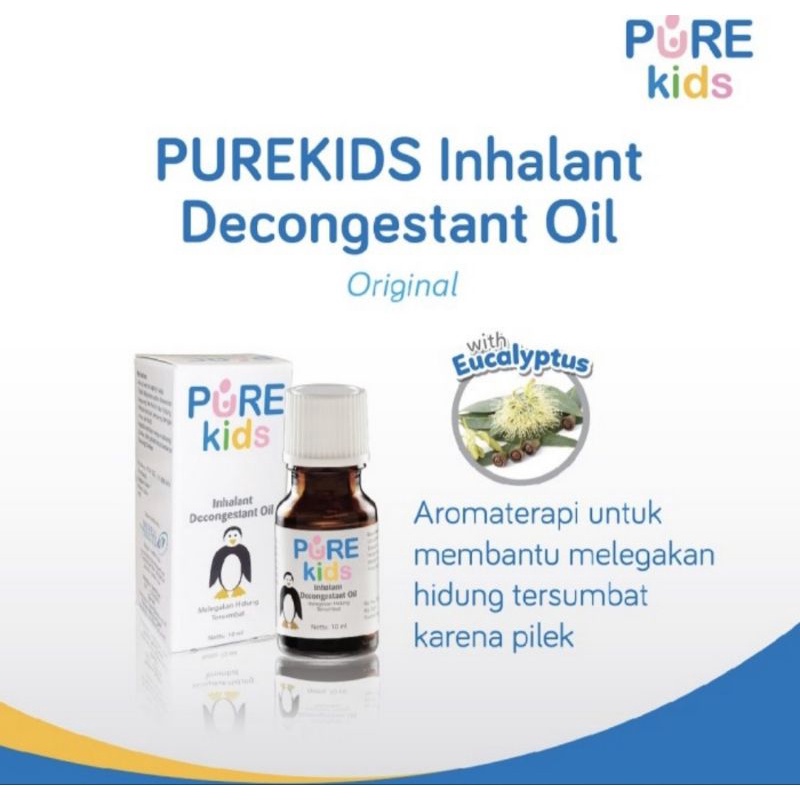 Pure Kids Inhalant Decongestant Oil 10ml