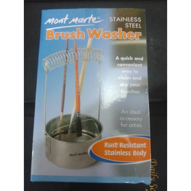 

Mont Marte Brush Washer (Alat Pembersih Kuas Lukis)