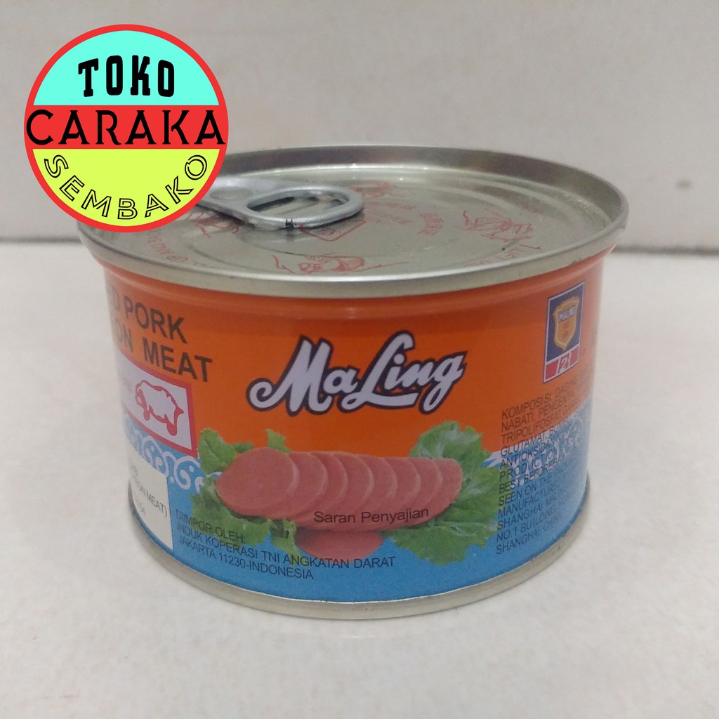 

Ma Ling Daging Ham Kaleng Kecil TTS - Maling Pork 170g