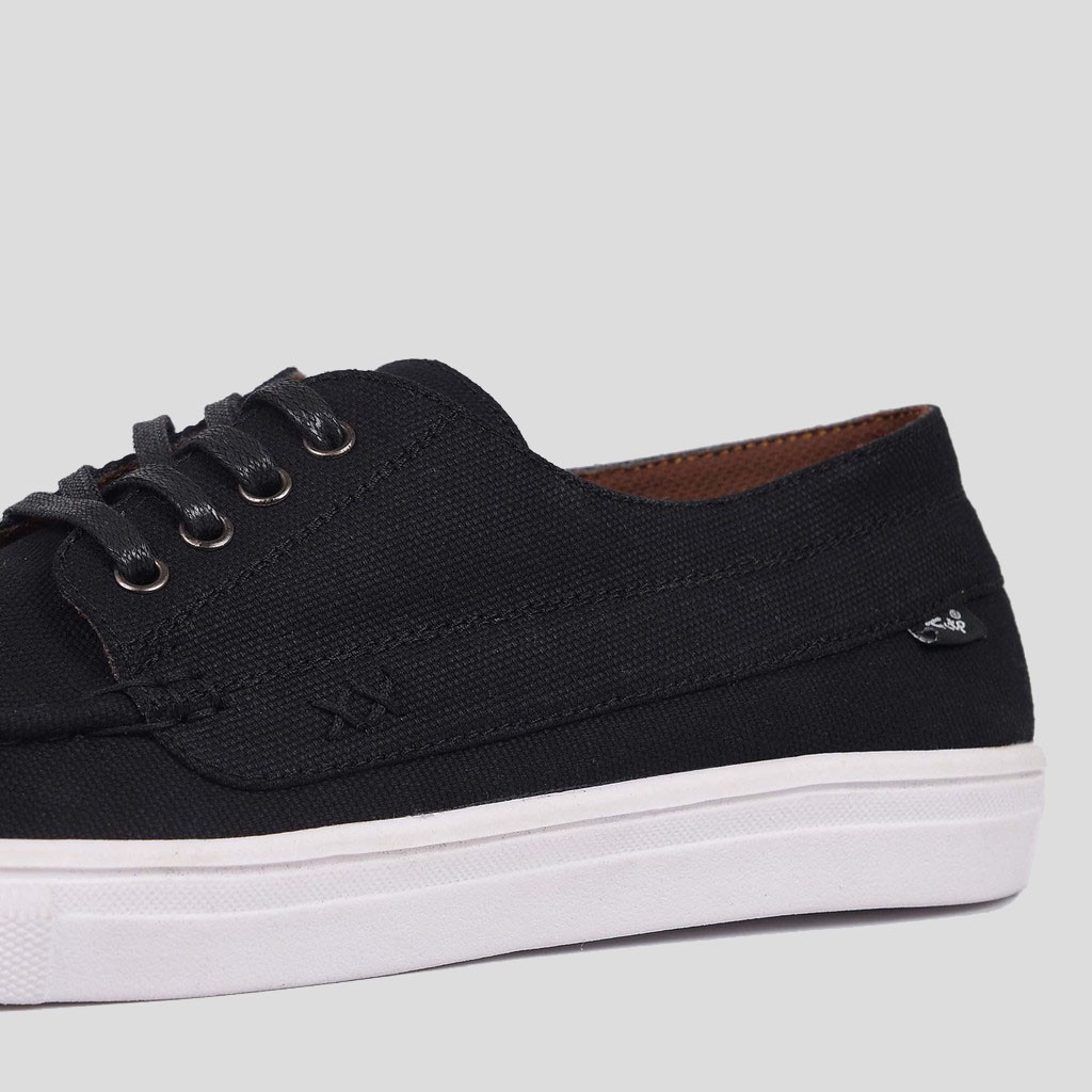 ETERNAL BLACK |ManNeedMe x FSTP| Sepatu Sneakers Pria Casual ORI