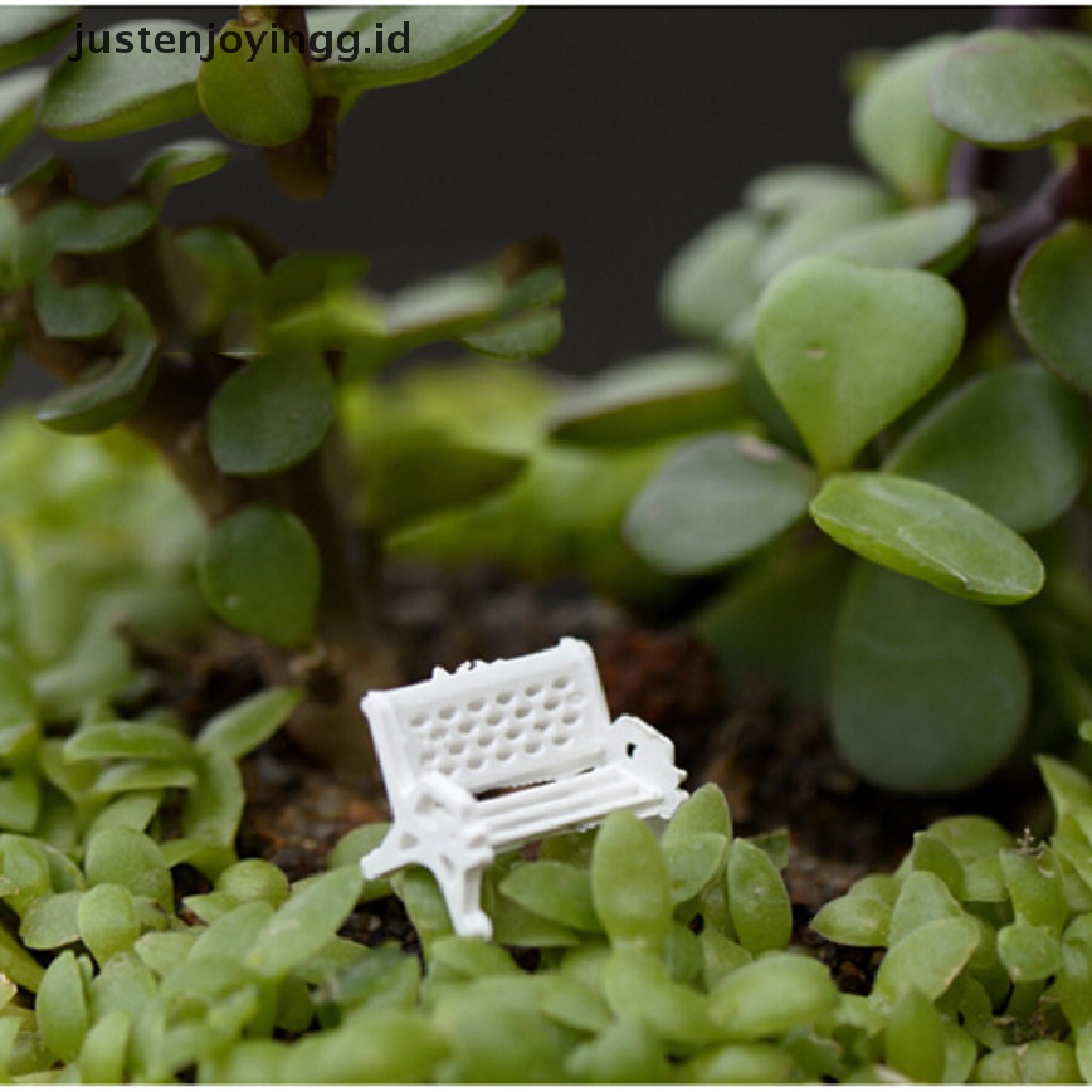 1 / 5pcs Miniatur Bangku Taman Untuk Dekorasi Rumah Boneka  Miniatur Bangku Taman Untuk Dekorasi Rumah Boneka