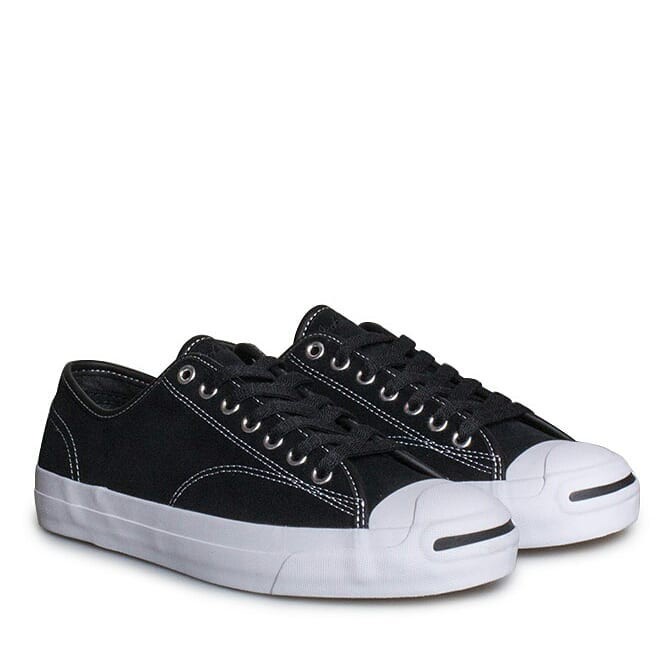 Converse Jack Purcell OX Black White Suede